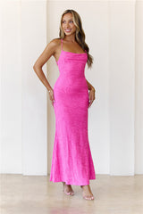 Serene Aurora Maxi Dress Pink