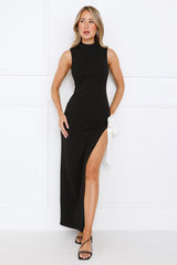 Runway Rendezvous Maxi Dress Black