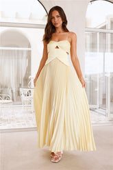 Sunny Spell Maxi Dress Yellow