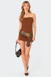 Gemma Strapless Mini Dress