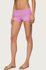 Fleur Fold Over Shorts