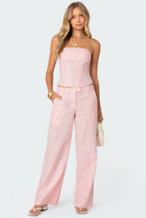 Arya Linen Look Pants