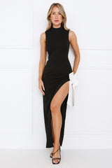 Runway Rendezvous Maxi Dress Black
