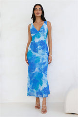 City Spell Maxi Dress Blue