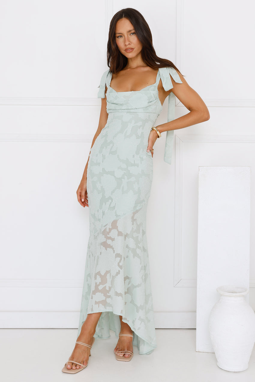 Lunar Lush Maxi Dress Sage
